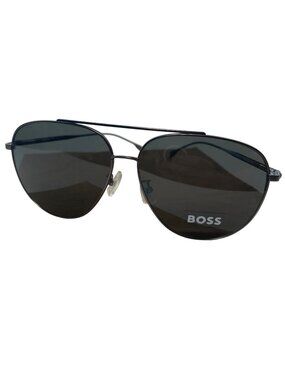 BOSS by Hugo Boss Boss 1296/F/S Sunglasses Titanium Aviator $298 NWB